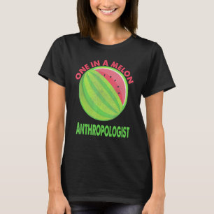 Ein Anthropologe geht in Rente Wassermelone T-Shirt