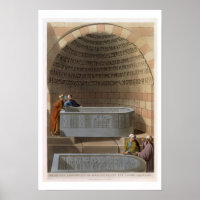 Ein antiker Sarcophagus von Basaltes, Lov genannt