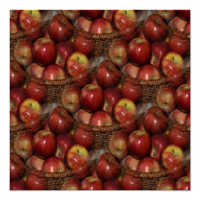 Ein Apfel am Tag... Poster (Vorderseite)