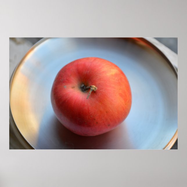 ein Apfelfach Poster (Vorne)