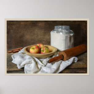 Ein Apfelkuchen Poster