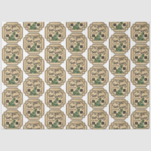 Ein Apotheken- und Tranketikett-Seriendesign 30 Seidenpapier