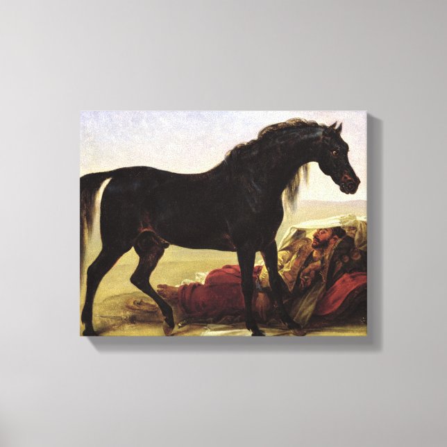 Ein arabisches Pferd Leinwanddruck (Vorderseite)