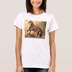 Ein arabisches Pferd (w/c niedergelegt auf Papier) T-Shirt