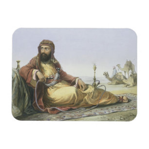 Ein arabisches Stillstehen in der Wüste, Magnet