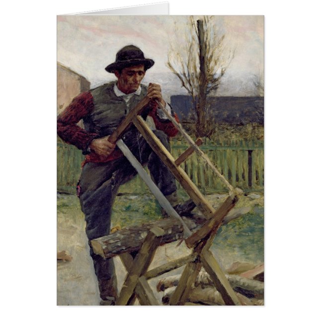 Ein Aragonese Holzfäller, 1876 (Vorne)