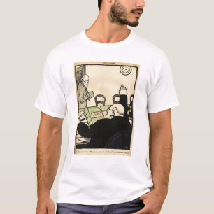 Ein Arbeitgeber schmeißt einen seiner Angestellte T-Shirt