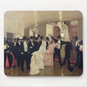 Ein Argument in den Korridoren der Oper, 1889 Mousepad