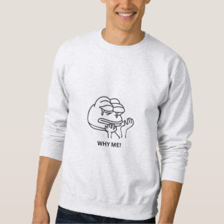 Ein Aschgrau Sweatshirt