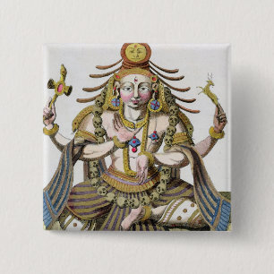 Ein Aspekt von Shiva, 'von der Reise ZusatzIndes Button