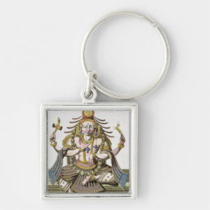 Ein Aspekt von Shiva, 'von der Reise ZusatzIndes Schlüsselanhänger