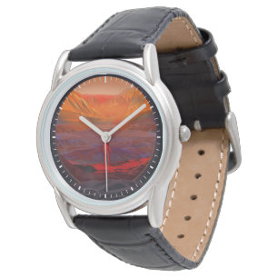 Ein Astronaut in den Mars Armbanduhr