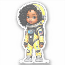 Ein Astronaut-Teammitglied - Gelb