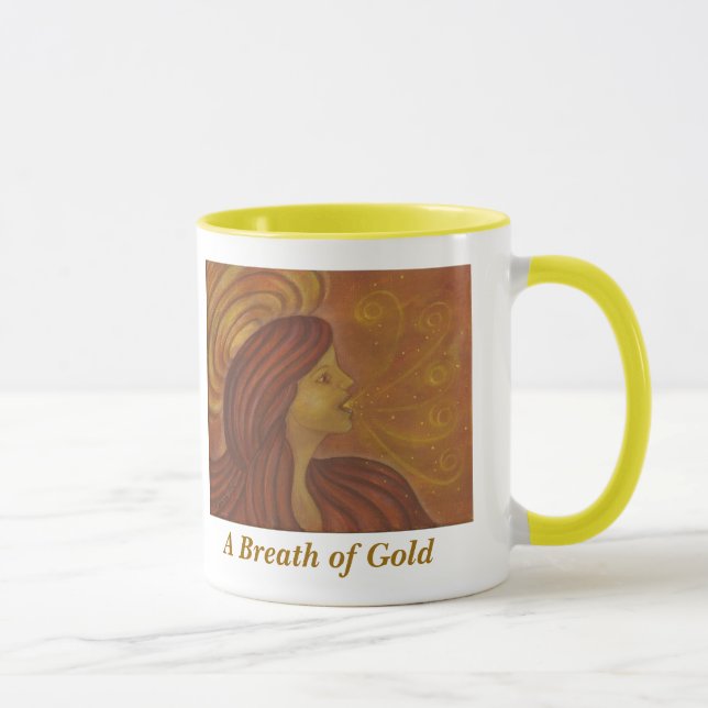 Ein Atem des Goldes Tasse (Rechts)