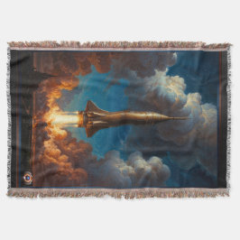 Ein atemberaubender Raketenstart für den Retro-Fus Decke