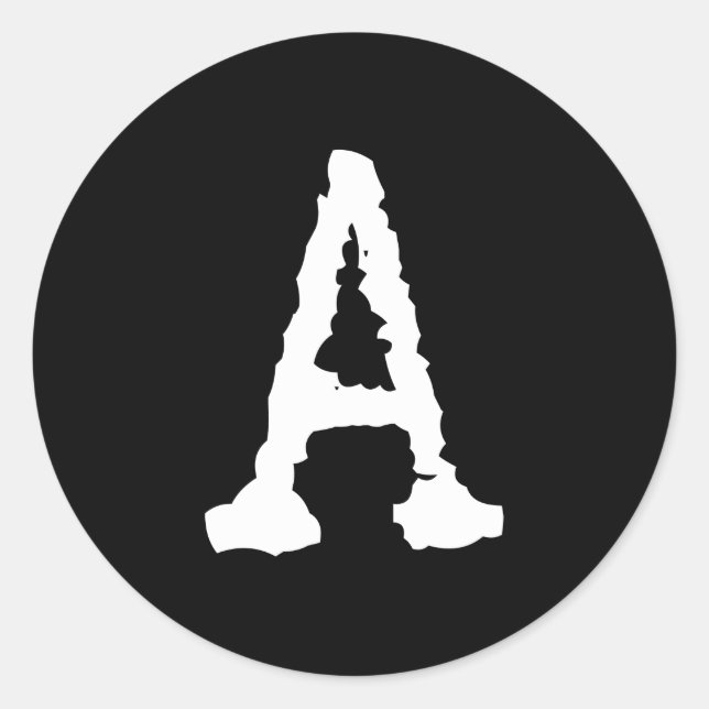 Ein Aufkleber (Vorderseite)