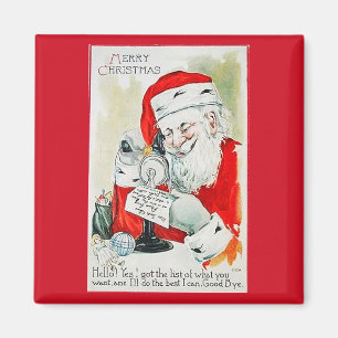 Ein Aufruf an das Santa Vintag Magnet