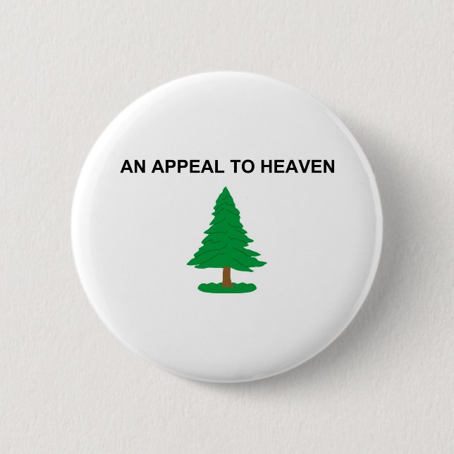 Ein Aufruf an Himmels-amerikanische Button (Vorderseite)