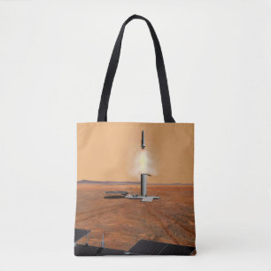 Ein aufsteigendes Fahrzeug Verlasse Mars. 2 Tasche