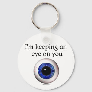 Ein Auge auf Keyring behalten Schlüsselanhänger