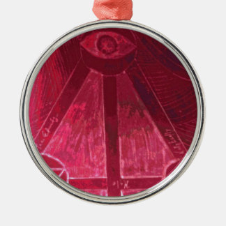 ein Auge, das Sie aufpasst Ornament Aus Metall