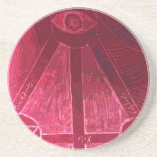 ein Auge, das Sie beobachtet Sandstein Untersetzer