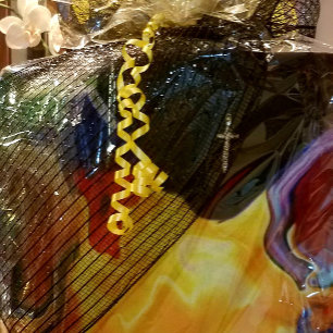 Ein Ausbruch von gelbem Glück grafischem Design Tasche