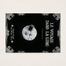 Ein Ausflug zum Mond Vintag Retro Französisches Ki