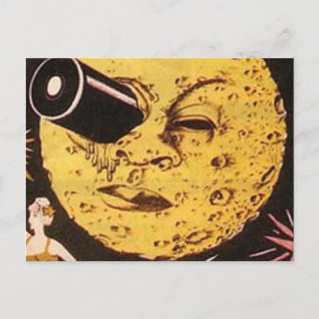 Ein Ausflug zum Moon Movie Poster Postkarte (Vorderseite)