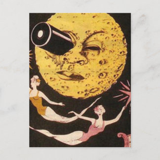 Ein Ausflug zum Moon Movie Poster Postkarte