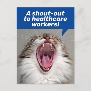 Ein Ausstieg aus der Gesundheitsfürsorge Postkarte