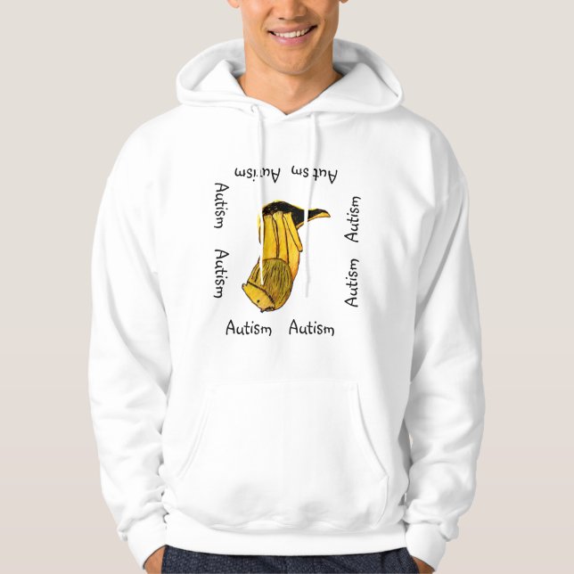 Ein Autismus-Löwe Hoodie (Vorderseite)
