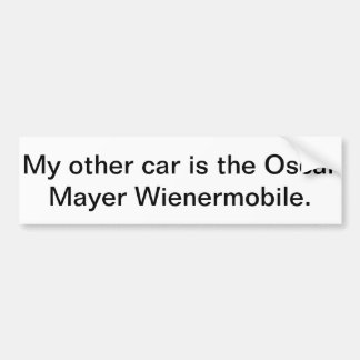 ein Autoaufkleber