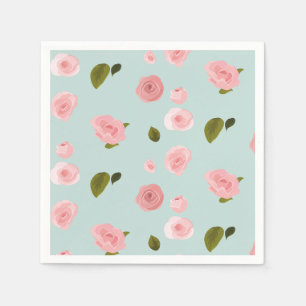 Ein Baby braut Blumenjungen Teetassen Babydusche Serviette