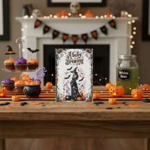 Ein Baby braut Halloween Baby Dusche Einladung