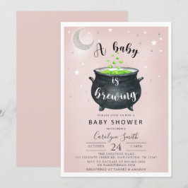 Ein Baby braut Halloween Baby Dusche Einladung