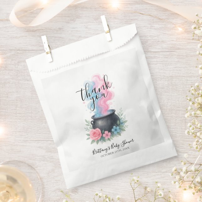 Ein Baby braut Halloween Cauldron Geschenktütchen (Ausgeschnitten)