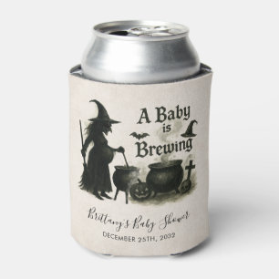 Ein Baby braut Halloween-Kinderdusche Dosenkühler