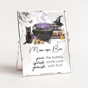 Ein Baby braut - Hexen-Mama-Osa-Bar-Schild Poster