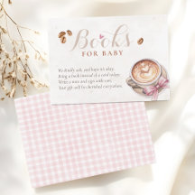 Ein Baby braut Kaffee rosa Schleife  BÜCHER FÜR BA