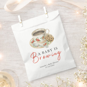 Ein Baby braut Kaffee-Tasse Baby Shower Geschenktütchen