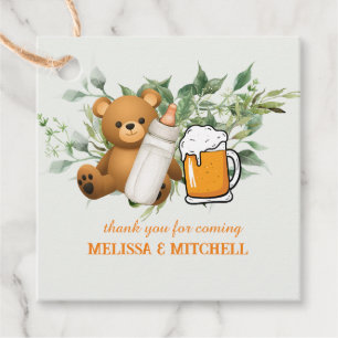 Ein Baby braut Paare Babydusche danke Geschenkanhänger