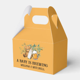Ein Baby braut Paare Babydusche Geschenkschachtel