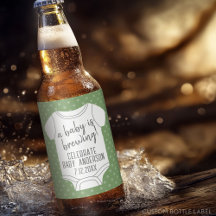 Ein Baby braut — Paare Dusche - Grün