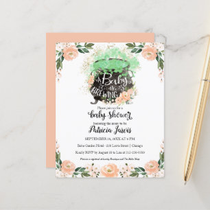 Ein Baby braut sich zusammen Baby-Party Budget-Ein