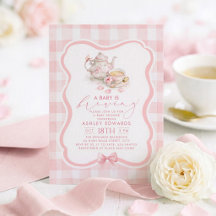 Ein Baby braut sich zusammen Mädchen Baby Shower P
