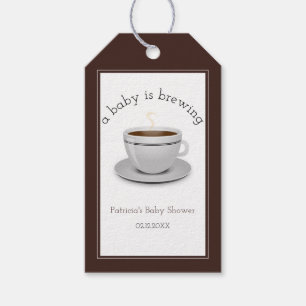 Ein Baby Braut Tee Party Babydusche Geschenkanhänger