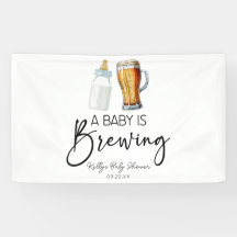 Ein Baby brütet eine Flaschengrübe-Glass-Babydusch