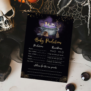 Ein Baby brütet gespoky Baby Predictions Game