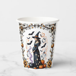 Ein Baby brütet Halloween-Kinderdusche Pappbecher